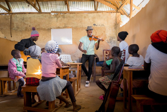 Music that builds resilience